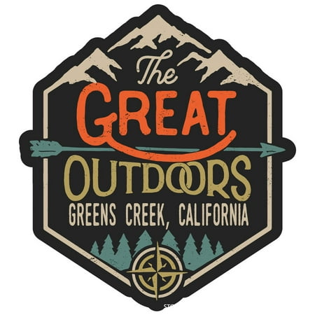 

Greens Creek California The Great Outdoors Design 4-Inch Fridge Magnet