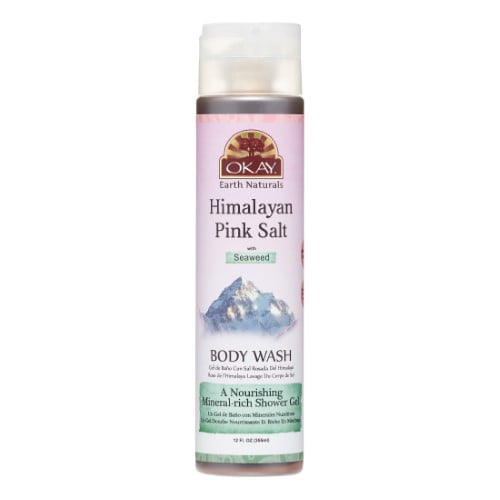 Okay Himalayan Pink Salt With Seaweed Body Wash, 10.82 Oz