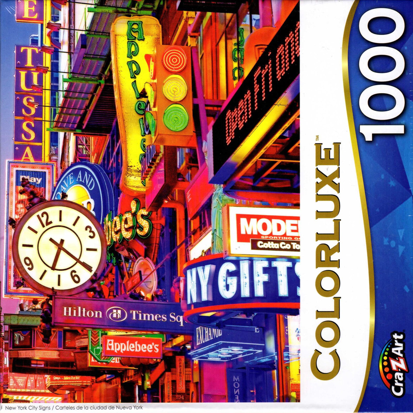 LPF Times Square at Night New York 500 Piece Colorluxe Jigsaw Puzzle