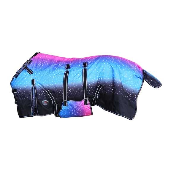 60" 1200D Turnout Waterproof Rain Horse SHEET Light Winter Blanket 391B