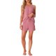 thumbnail image 2 of INSPIRAR CHIC Conjuntos de Lounge de 2 Piezas para Mujeres Pijama Halter Cuello en V Cami Pantalones Cortos con Bolsillos Conjuntos Sin Mangas de Verano XS Rosa Claro, 2 of 5