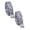 Silver B 2 Packs, variant on Self-Adhesive Crystal Rhinestone Ribbon Resin Diamond Ribbon Glitter Rhinestone Sticker Roll DIY 4PCS, 2 cm, Silver B 4 Packs
