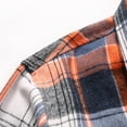 thumbnail image 5 of Ceisia Men's Regular-Fit Multi-Plaid Double-Pocket Long-Sleeve Shirt for All-Season Gift, 5 of 5