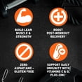 thumbnail image 5 of Body Fortress 100% Ultra-Filtered Isolate Protein Powder, Chocolate, 60g Protein & 12g BCAAs Per 2 Scoops, Muscle Gain & Recovery, Immune Support with Vitamins C & D, 1.5lbs, Packaging May Vary, 5 of 5