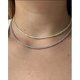 thumbnail image 4 of Collier Ras du Cou Tennis en Vermeil Doré, 4 of 4
