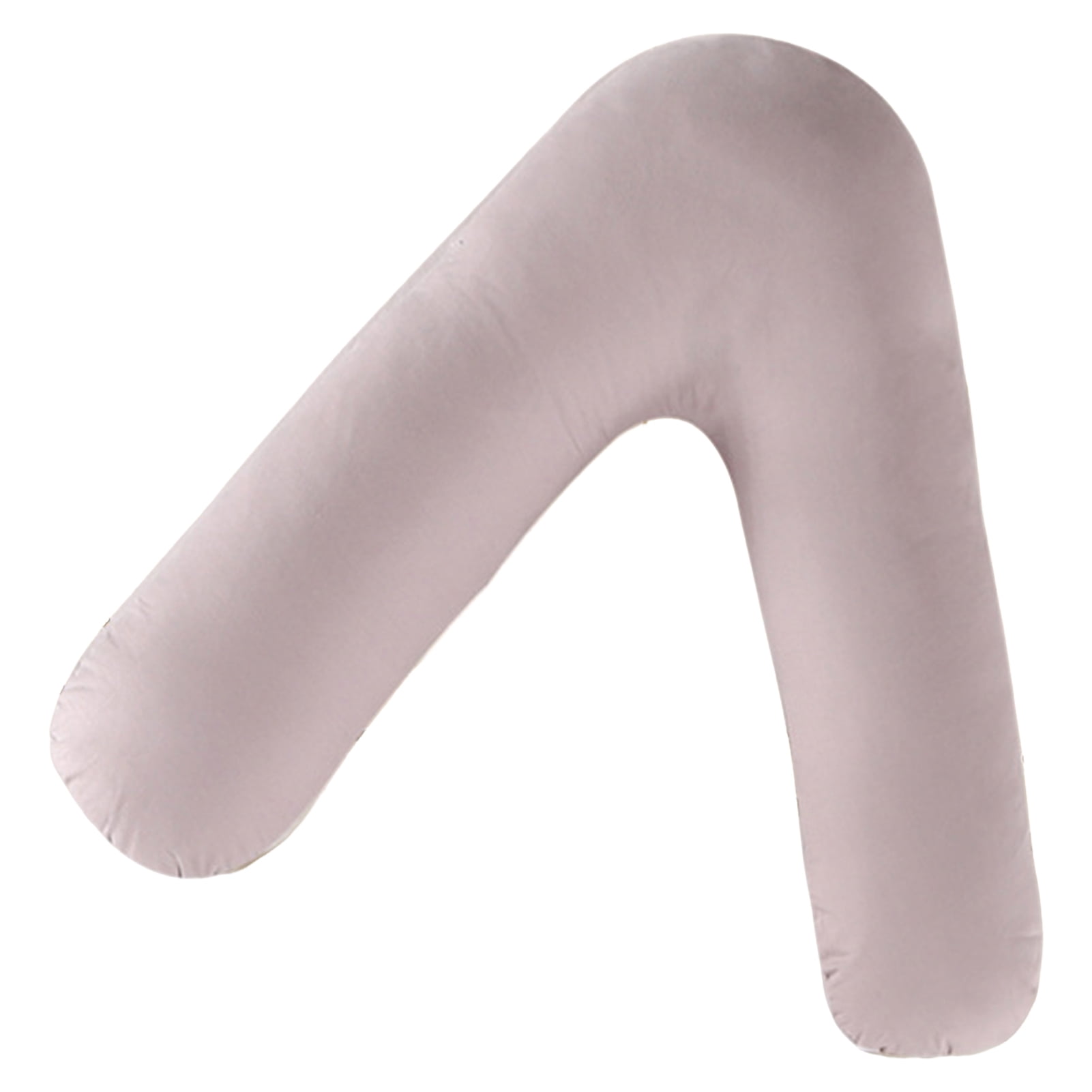 Opvise Nursing Pregnancy Pillow with Removable Cover PP Cotton Fully Filled Back Shoulder Neck Support Orthopedic V Pillow