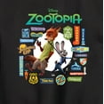 thumbnail image 3 of Disney Zootopia - Zootopia Signage  - Toddler & Youth Crewneck Fleece Sweatshirt, 3 of 5
