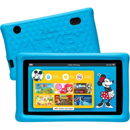 Pebble Gear - Disney Mickey and Friends 7" Kids Tablet - Blue