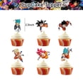 thumbnail image 5 of Dragon Ball Themed Party Supplies, 39PCS Birthday Decoration Set Including Banner, Balloons, Backdrop, Hanging, Cake Cupcake Toppers, Suitable for Boys and Girls Dragon Ball Themed Party, 5 of 5