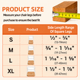 thumbnail image 3 of Chair Leg Floor Protectors,24pcs, AntiScratch NoiseReducing for Hardwood Floors, 3 of 7