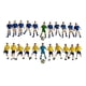 thumbnail image 2 of 22 piezas Jugador de fútbol en miniatura Figuras de juguete Mini fútbol Men Props Crafts Diorama Figuras de personajes para el diseño de la estación, 2 of 9