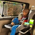 Munchkin Brica Stretch to Fit Car Window Sun Shade, Helps Block UVA/UVB