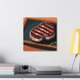 thumbnail image 6 of A Steak Supper Scene - Canvas, 6 of 25