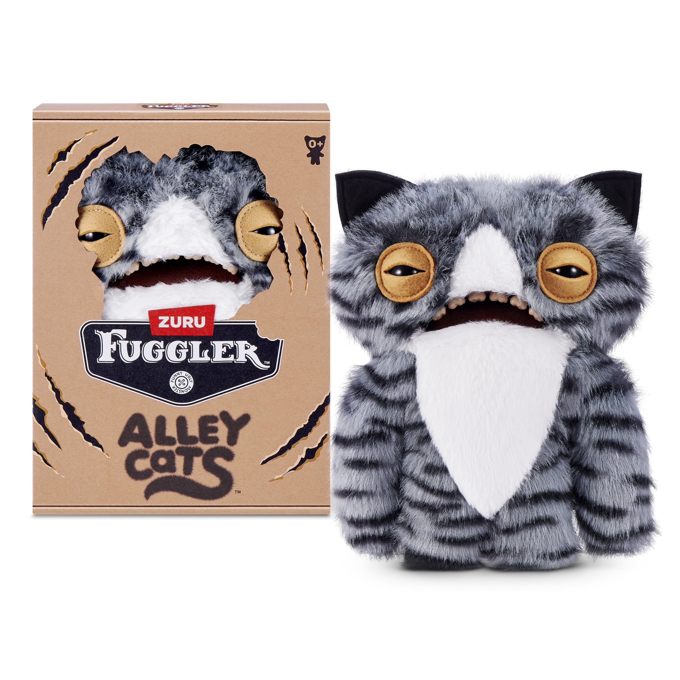 Fuggler Alley Cats 9 inch (Stinkface), Funny Ugly Monster Stuffed