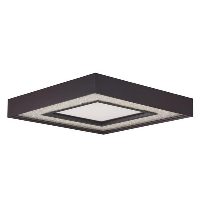 Maxim 35043CRYBZ 3.75 in. Splendor LED Flush Mount - Bronze