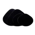 thumbnail image 1 of Kit de 4 parches para reparar tacones y pegatinas para agujeros de zapatos, resistentes al desgaste y prácticos. Negro, 1 of 9