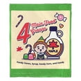 thumbnail image 3 of Elf 4 Main Food Groups Cartoon Warner Bros Kids Silk Touch Throw Blanket, 50 x 60 inches, 3 of 5