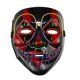 thumbnail image 1 of Color Led - Máscara Led de Velocidad Musical - Máscara Led de Halloween - Máscara Facial Led - Máscara Led de Purga Zhivalor OTTO-LD-221174-2, 1 of 6