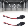 thumbnail image 4 of Socket Wires, Male Adapter Wiring Harness ABS Shell Low Transmission Loss Easy Installation  For T25 P27W For 3156 3456 4156 3357 3457 ANGGREK Bulb Socket Wire, 4 of 8