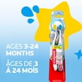 thumbnail image 2 of Colgate Kids Extra Soft Baby Toothbrush Pack, 2 Count, 2 of 7