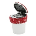 thumbnail image 2 of Auto  Holder, LED Light Indicator Bling Bling Car Ashtray Multifunctional -Studded  For Vehicle Black,White,Red, 2 of 8