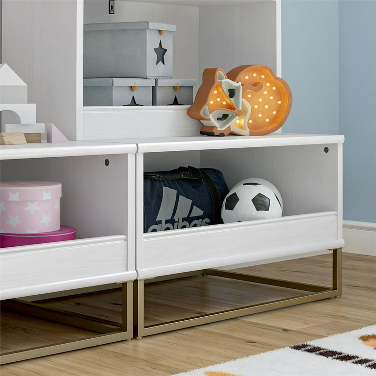 Toy box 2024 tv stand