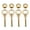 Brass, variant on NFTIGB 4 Pack 0.79 inch / 2 cm Mini Vintage Bronze Pull Rings Small Cabinet Hardware Drawer Handles for Cosmetic Cases Jewelry Boxes [cite: 18]