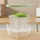 thumbnail image 3 of Rice Strainer, Beans Washer Strainers Rice Washer Strainer Bowl Green, 3 of 5