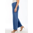 thumbnail image 2 of Roaman's Women's Plus Size Easy-Wear Wide Leg Jean, 2 of 3