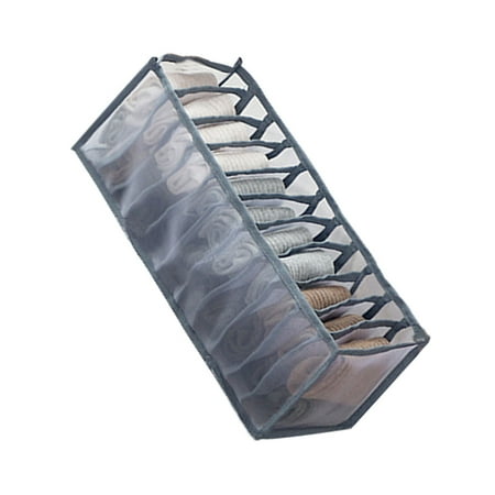 

1pc Foldable Underwear Storage Box Compartment Underpants Bra Organizer Drawer