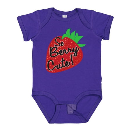 

Inktastic So Berry Cute! Gift Baby Boy or Baby Girl Bodysuit