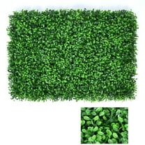 Aodebiao Artificial Grass Wall Panel,15.7*23.6inch Leaf UV-Anti Greenery Faux Boxwood for Indoor,Outdoor Patio Balcony Privacy & Ivy Fence Covering Privacy, Garden, Backyard Wall Backdrop Decor