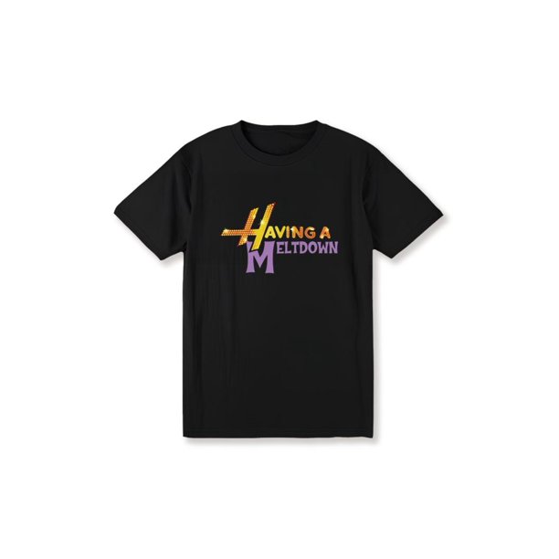 Having A Meltdown T-Shirt, Aesthetic Mental Health Matters Cotton T-shirt, Trendy disco faux glitter Hannah Montana T-shirt, Popular T-shirt