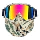 thumbnail image 5 of Gafas de nieve para casco de motocicleta, a prueba de viento, lentes antivaho, diseño ligero, estilo deportivo, para deportes de nieve, conducción al aire libre, visión clara, gafas de, 5 of 7