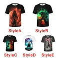 thumbnail image 5 of Demon Slayer Kids' Tee Funny Round Neck Kamado Nezuko T Shirts Birthday Gift, 5 of 7