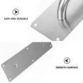 thumbnail image 4 of 1 Ensemble Poignée de Porte Poignée de Plaque de Poussée Poignée de Porte Commerciale Attache de Poignée de Porte, 4 of 9