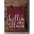 thumbnail image 3 of Chillin' Like A Villain T-Shirt Men -Image by Shutterstock, Male Small, 3 of 4