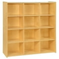 thumbnail image 4 of Contender 12 Big Cubby Storage Shelf, Montessori Cabinets for Organizing Art and Craft Supplies Hard Wood Cabinets, 4 of 5