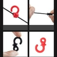 thumbnail image 4 of Mosiee 4/8Pcs Strings Stabilizer Monkey Tail Compound Dampener Soft Silicone Hook, 4 of 9