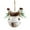 White, variant on dajkiuy Christmas Bells, Jingle Bells for Christmas Holiday Decoration Bell Pendants Christmas Tree Hanging Ornament Metal (White)