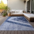 thumbnail image 6 of Addison Rugs Chantille Indoor/Outdoor Transitional Geometric Blue Washable Rectangle Rug, 10' x 14', 6 of 6