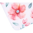 thumbnail image 4 of Pink Flower Bathroom Rug,Floral Bathroom Mat, Super Soft and Absorbent Shaggy Plush Flower Bathroom Rugs, Thicken Bathroom Rug, Non-Slip Bathroom Rug, Machine Wash and Dry, 24''''X16'''', 4 of 6