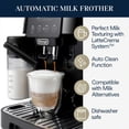 thumbnail image 6 of De'Longhi Magnifica Start Automatic Espresso Machine with Auto Milk Frother & Built in Grinder - 5 One-Touch Recipes, Easy-to-Clean, Home Barista Coffee Maker for Lattes, Cappuccino, Iced Coffee, 6 of 7