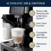 DeLonghi Magnifica Start Automatic Espresso Machine with Auto Milk Frother & Built in Grinder - 5 One-Touch Recipes, Easy-to-Clean, Home Barista Coffee Maker for Lattes, Cappuccino, Iced Coffee