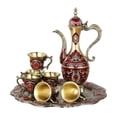 thumbnail image 2 of European Spirits Set Decantadores Drinkware Sake Pots Sets Garrafes Vajil para bodas Vacaciones salón Adorno Decoración , rojo perfecl Copa de vino, 2 of 8