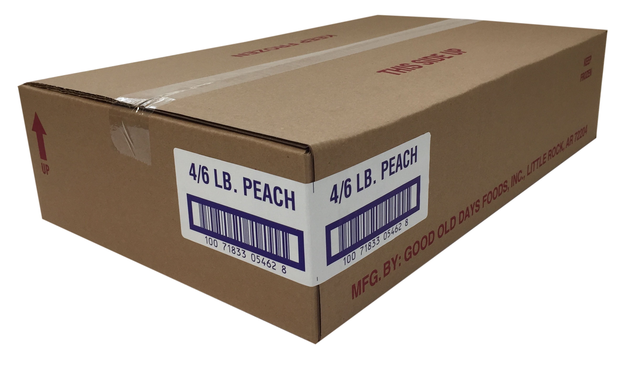 Good Old Days Country Kitchen Peach Cobbler, 6 Pound - 4 per case.