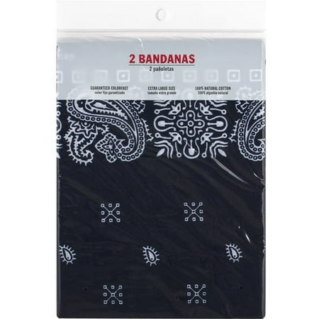 Men's 2pk Bandana- Blue