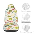 thumbnail image 4 of Goofa Medical Icons Pattern Elastic Car Seat Cover - Stretchable Auto Seat Protector, Easy to Install and Clean for Cars, SUVs, Trucks, and Vans, 4 of 5