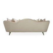 Michael Amini Villa Cherie Sofa - Pearl/Caramel