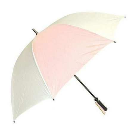 Jef World Of Golf 531PK 62 in. Pink & White Umbrella